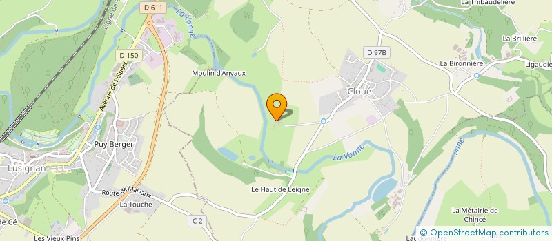 localisation de l'entreprise PETITGENET  CLOUE