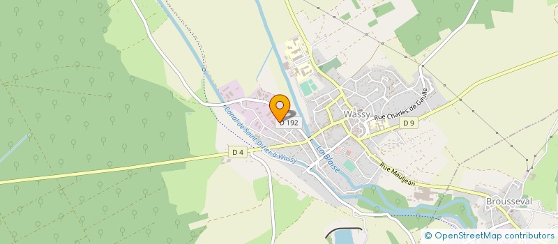 localisation de l'entreprise PETITJEAN ENVIRONNEMENT à WASSY