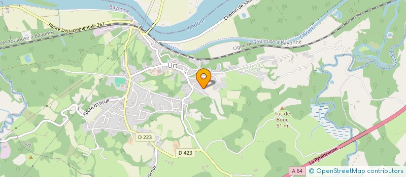 localisation de l'entreprise PETITJEAN FAMILY  URT