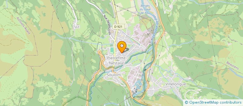 localisation de l'entreprise PETITJEAN INDIVISION à PIERREFITTE-NESTALAS