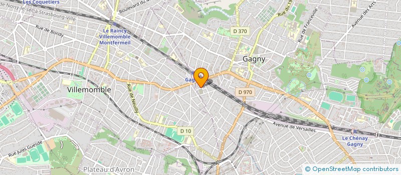 localisation de l'entreprise PETITMODELL PARIS à GAGNY