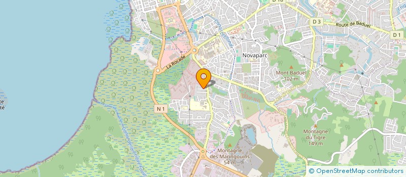 localisation de l'entreprise PETITO  CAYENNE