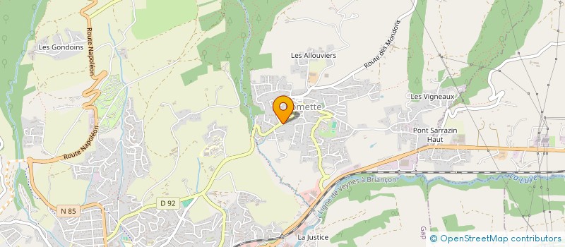 localisation de l'entreprise PETITOM  GAP