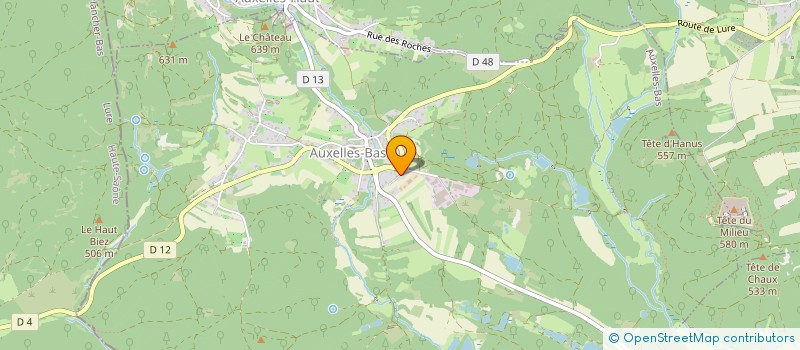 localisation de l'entreprise PETITPERRIN à AUXELLES-BAS