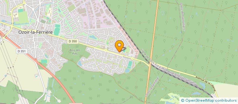 localisation de l'entreprise PETITS A PETITS  OZOIR-LA-FERRIERE