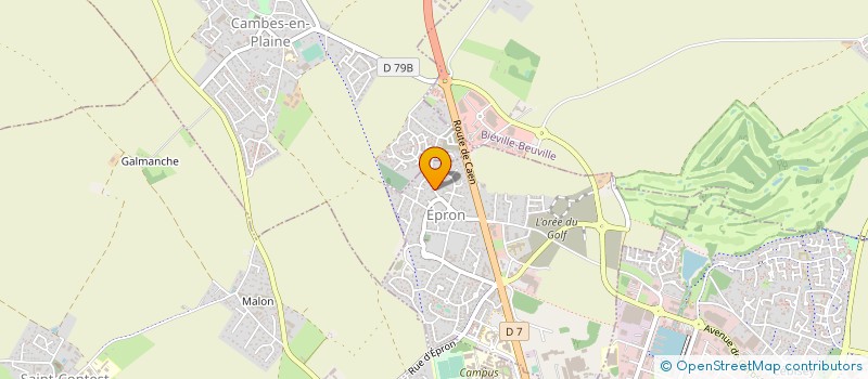 localisation de l'entreprise PETITS BONHEURS  EPRON