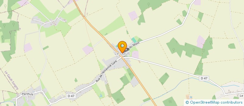 localisation de l'entreprise PETITS BOUCHONS DE CAMPAGNE  LE GAULT-SOIGNY