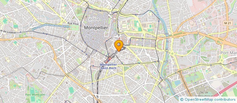 localisation de l'entreprise PETITS BOULONS PRODUCTION à MONTPELLIER