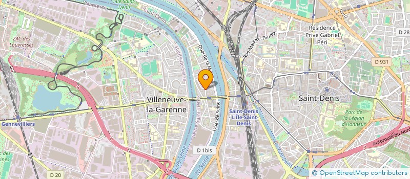 localisation de l'entreprise PETITS BOUT'CHOUX  L'ILE-SAINT-DENIS