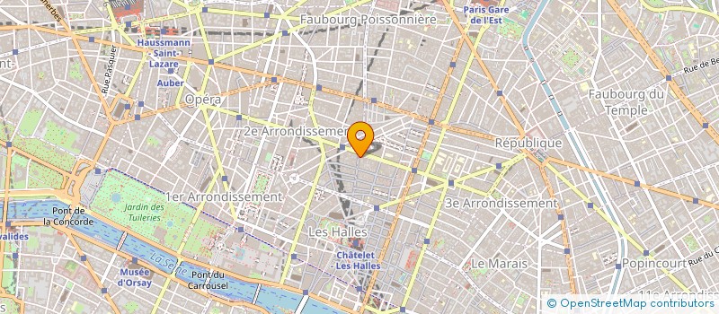 localisation de l'entreprise PETITS CARREAUX à PARIS