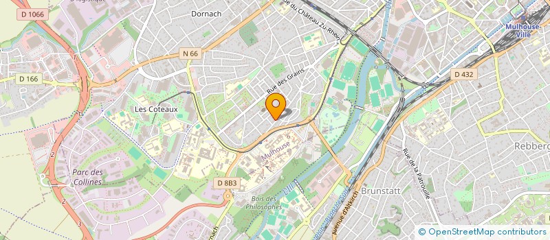 localisation de l'entreprise PETITS CHANTEURS D'ALSACE  MULHOUSE