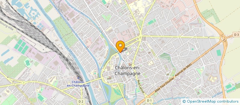 localisation de l'entreprise PETITS CHEVAUX  CHALONS-EN-CHAMPAGNE