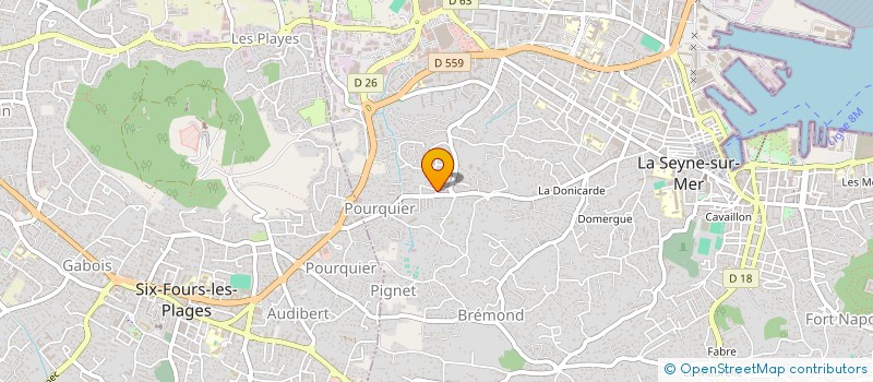 localisation de l'entreprise PETITS D'HOMME à LA SEYNE-SUR-MER