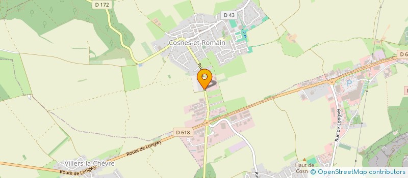 localisation de l'entreprise PETITS DIAB ETOILE  COSNES-ET-ROMAIN