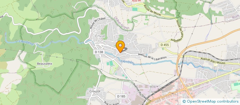 localisation de l'entreprise PETITS MENSONGES  ENVAL