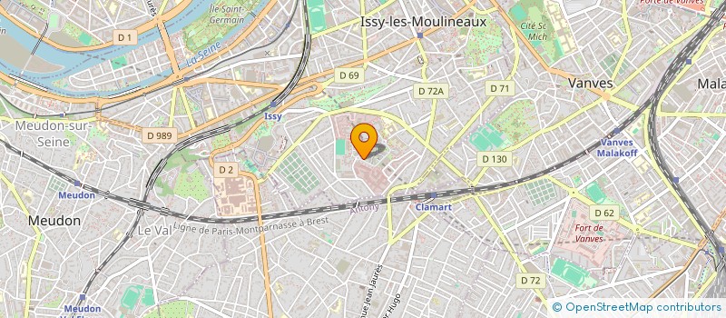 localisation de l'entreprise PETITS MUSICIENS à ISSY-LES-MOULINEAUX