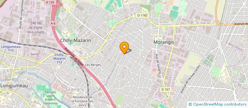 localisation de l'entreprise PETITS PAINS ET COMPAGNIE  MORANGIS