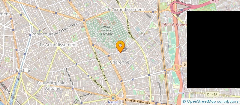 localisation de l'entreprise PETITS PAPIERS  PARIS