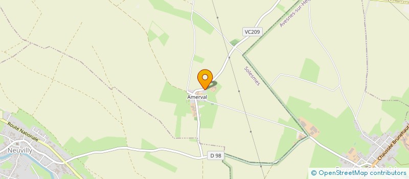 localisation de l'entreprise PETITS PAS AU NATUREL  POIX-DU-NORD