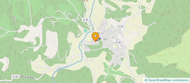 localisation de l'entreprise PETITS PAS ET GRANDS GALOPS à BRAS