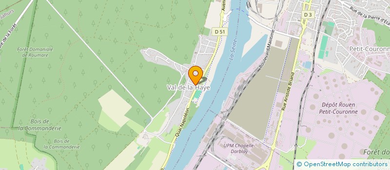 localisation de l'entreprise PETITS PIEDS AND CO  VAL-DE-LA-HAYE