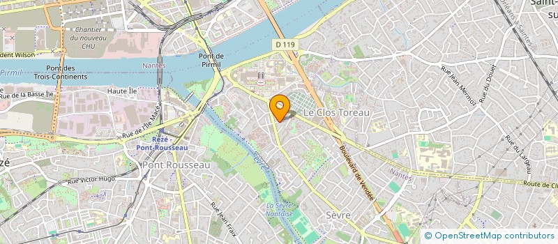 localisation de l'entreprise PETITS POIDS à NANTES
