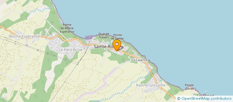 localisation de l'entreprise PETITS SERVICES ET COMPAGNIE à SAINTE-ROSE