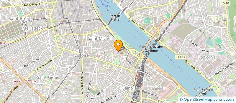 localisation de l'entreprise PETITS SOLEILS  BORDEAUX