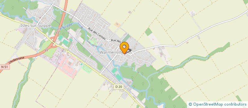 localisation de l'entreprise PETITS TRAVAUX A PETITS PRIX  -RENOVATION 66-  WARMERIVILLE