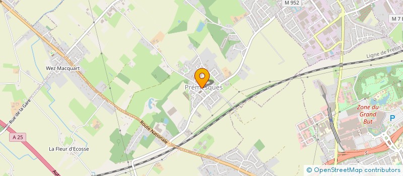 localisation de l'entreprise PETITS TRAVAUX D'INTERIEURS  PREMESQUES