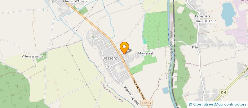 localisation de l'entreprise PETITS82  BESSENS