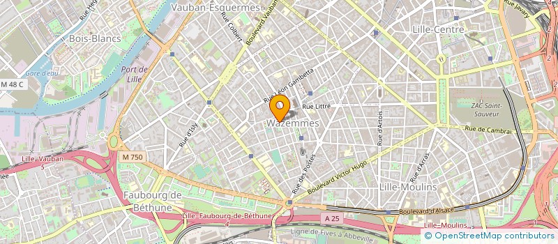 localisation de l'entreprise PETITSPOINTS à LILLE