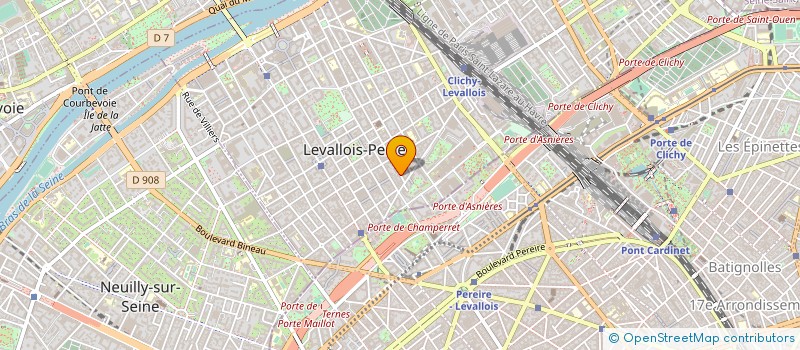 localisation de l'entreprise PETIVILLE FAMILY à LEVALLOIS-PERRET