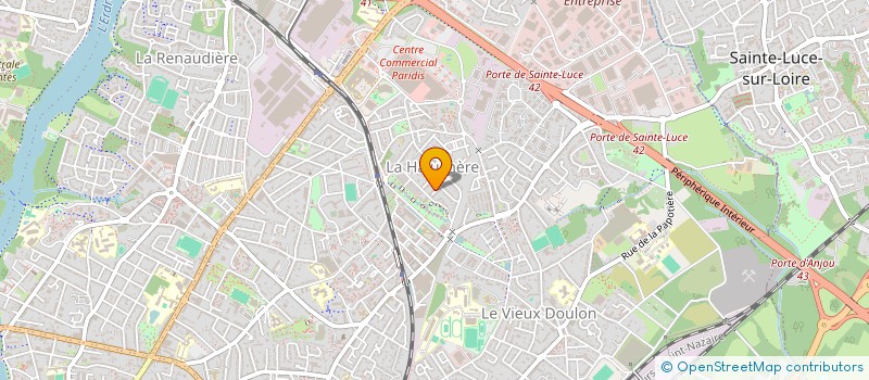 localisation de l'entreprise PETORIN CIVIL  NANTES