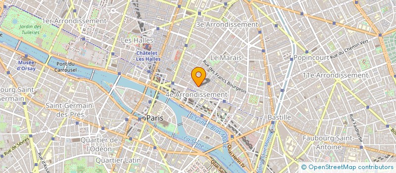 localisation de l'entreprise PETOT PROMOTION à PARIS
