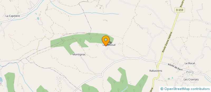 localisation de l'entreprise PETP  PERN