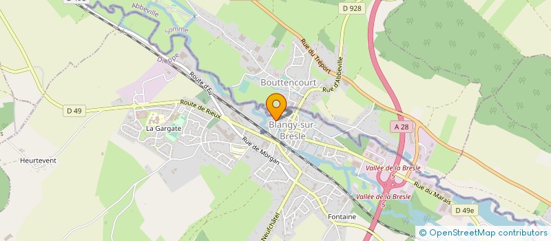 localisation de l'entreprise PETR INTERREGIONAL BRESLE YERES à BLANGY-SUR-BRESLE