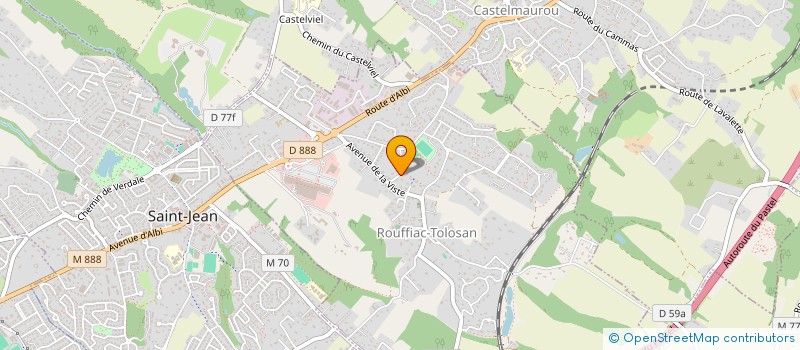 localisation de l'entreprise PETR PAYS TOLOSAN à ROUFFIAC-TOLOSAN