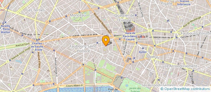 localisation de l'entreprise PETRA IX  PARIS