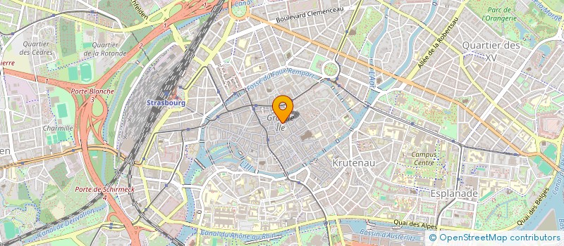 localisation de l'entreprise PETRA PARTNERS  STRASBOURG