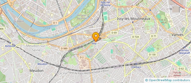 localisation de l'entreprise PETRA SOLUTIONS à ISSY-LES-MOULINEAUX
