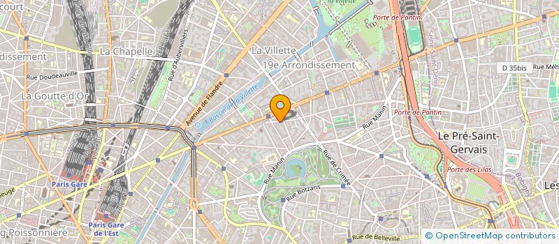 localisation de l'entreprise PETRACO à PARIS