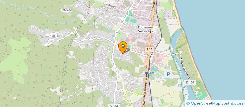 localisation de l'entreprise PETRACOLO  FURIANI