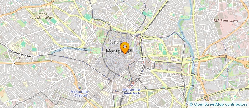 localisation de l'entreprise PETRARQUE à MONTPELLIER