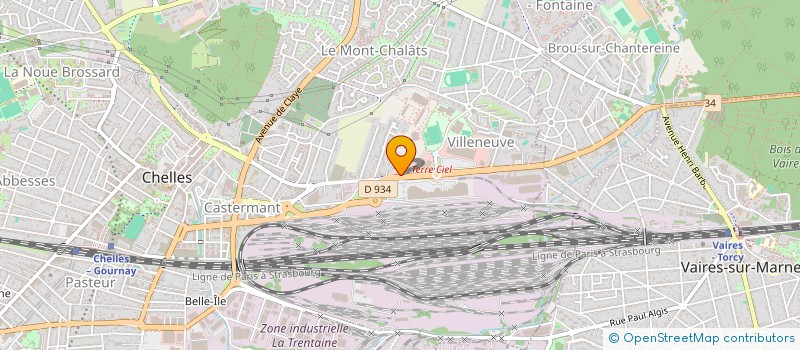 localisation de l'entreprise PETRAULT FRANCIS à CHELLES