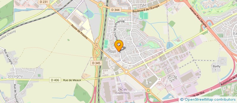 localisation de l'entreprise PETRE INVEST  SERRIS