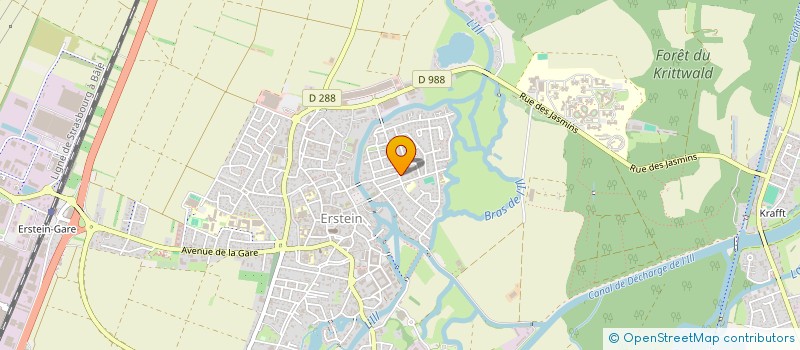 localisation de l'entreprise PETRI GULER IMMO  ERSTEIN