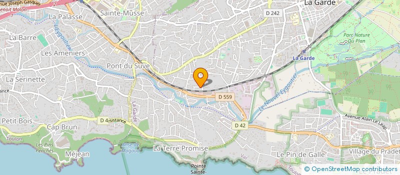 localisation de l'entreprise PETRI VAUTRIN  LA GARDE