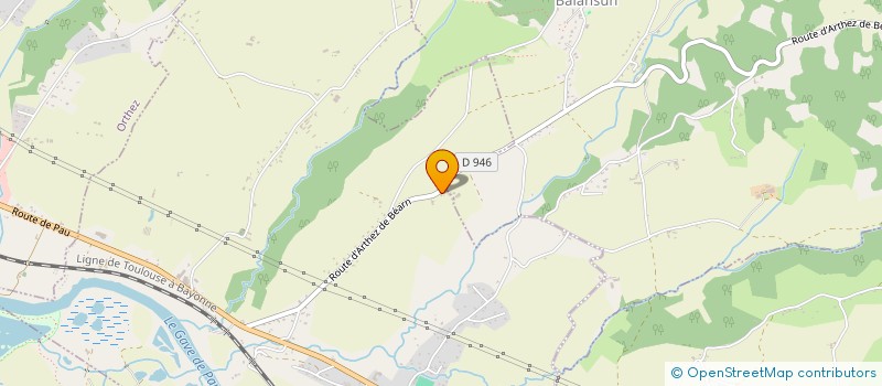 localisation de l'entreprise PETRIAT  CASTETIS