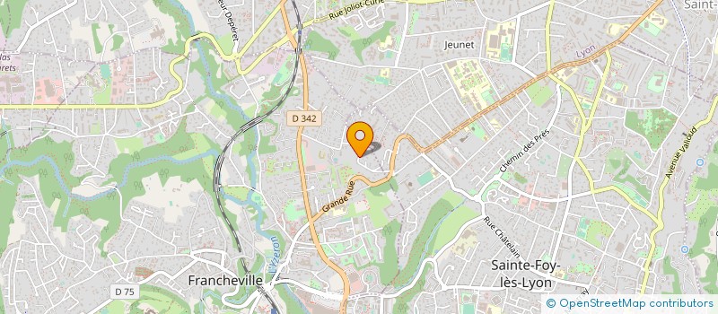 localisation de l'entreprise PETRICHOR à FRANCHEVILLE